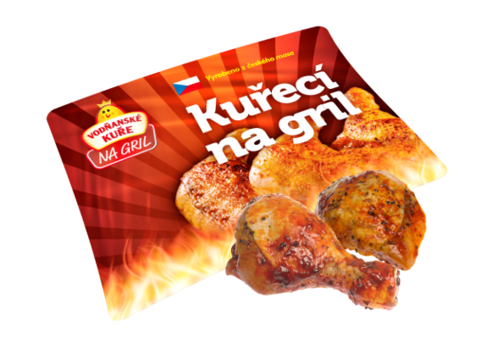 Kuřecí dělená stehna BARBEQUE